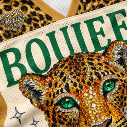 ChaoticClub Boujee Leopard Cheetah  Mesh Jersey