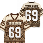 ChaoticClub Leopard Name&Number Personalized Mesh Jersey