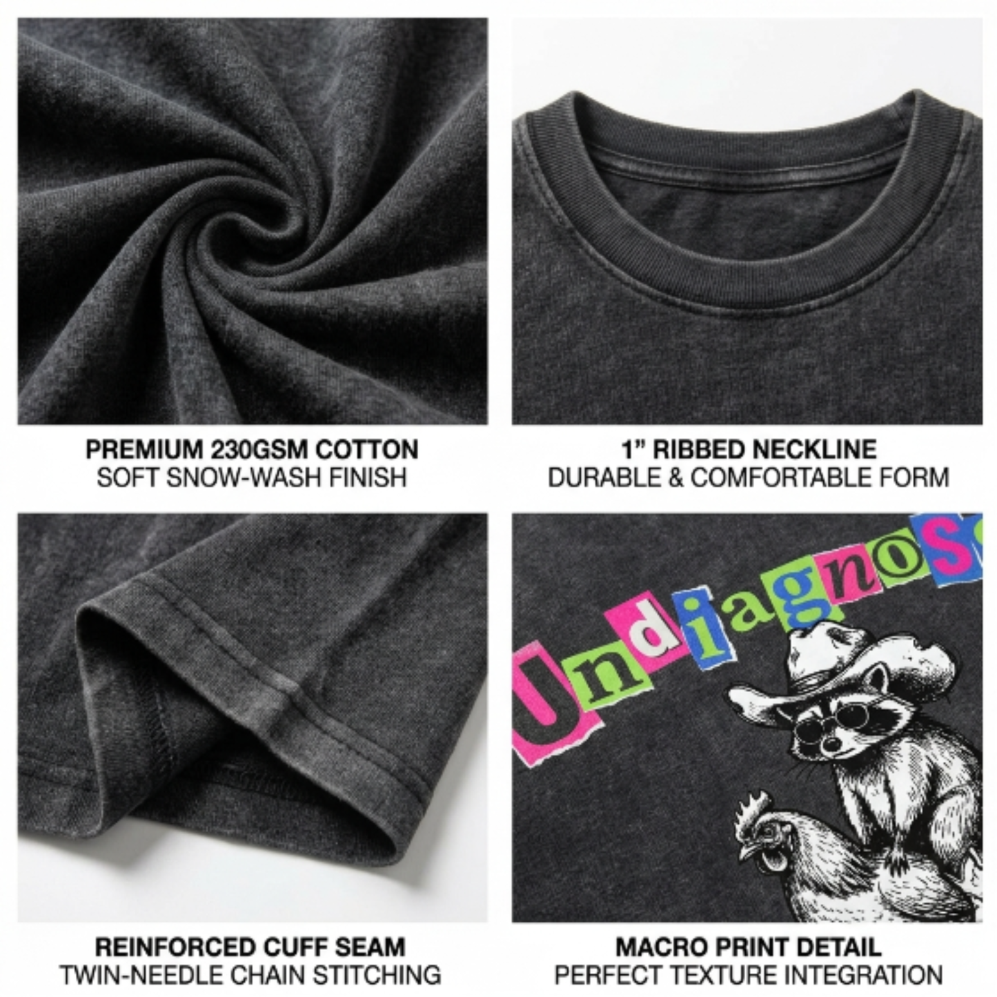 ChaoticClub Nothing Is Under Control Dog Washed T-Shirt