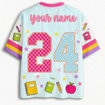 ChaoticClub School Mascot Personalized Mesh Jersey