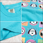 ChaoticClub Summer Smiley Face Dog Neon T-shirt