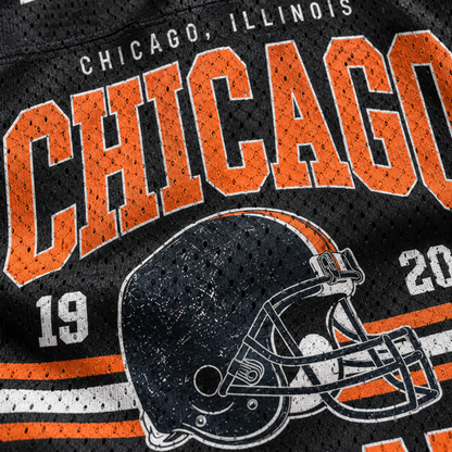 Chaotic Club Retro Mascot Game Day Football Mesh Jersey