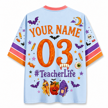 ChaoticClub I Smell Children Teacher Teacher Witch Life Mesh Jersey