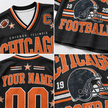Chaotic Club Retro Mascot Game Day Football Mesh Jersey