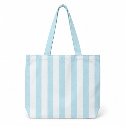 Striped Feral Raccoon Tote Bag