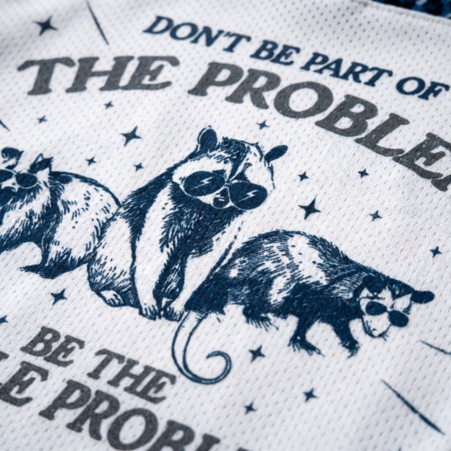 ChaoticClub Whole Problem Raccoon Mesh Jersey