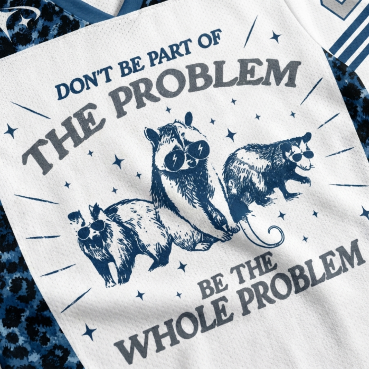 ChaoticClub Whole Problem Raccoon Mesh Jersey