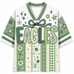 Chaotic Club Retro Floral Mascot Vintage Wildflower Mesh Jersey