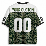 ChaoticClub Leopard Stars Personalized Mesh Jersey - Size Chart & Fit Guide