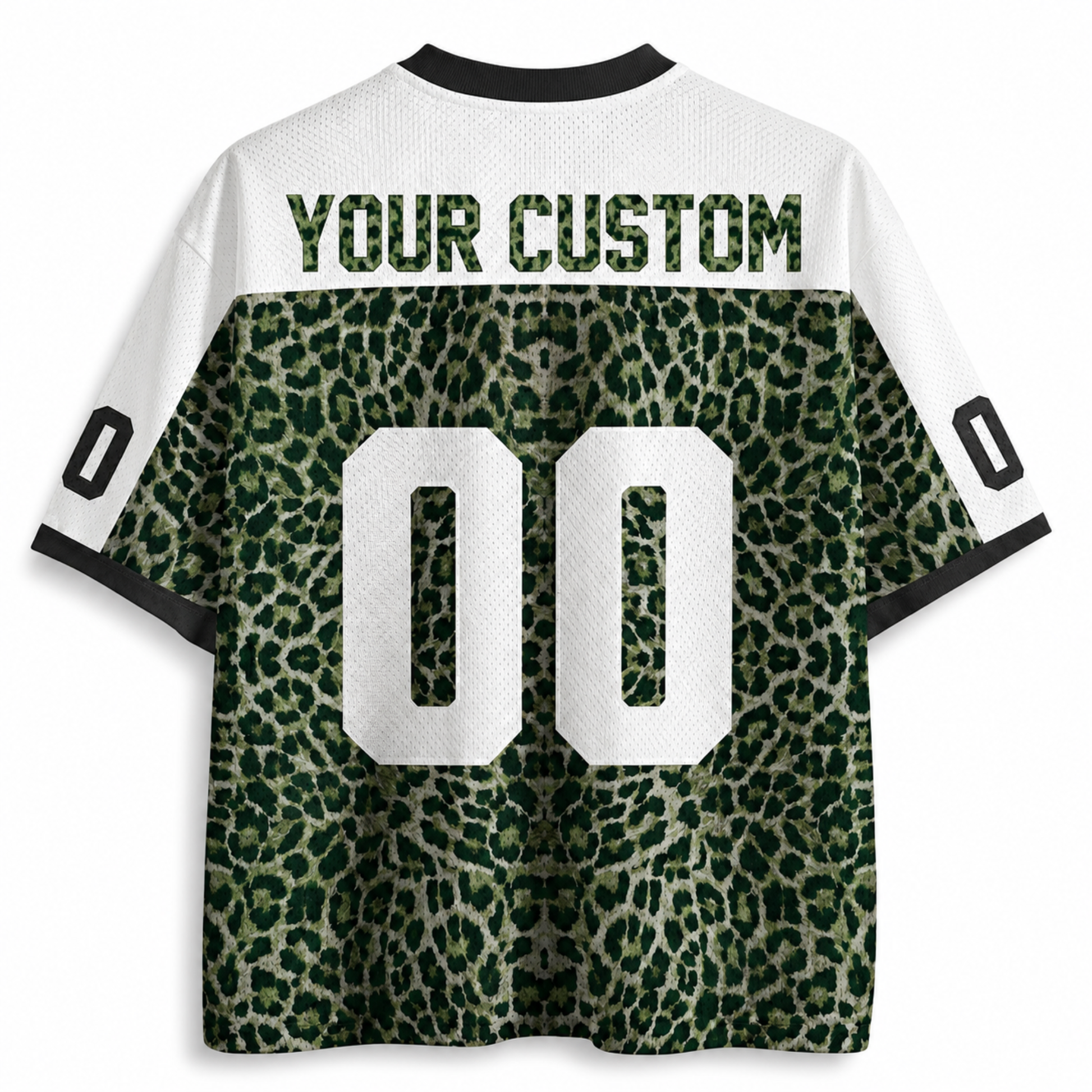 ChaoticClub Leopard Stars Personalized Mesh Jersey - Size Chart & Fit Guide