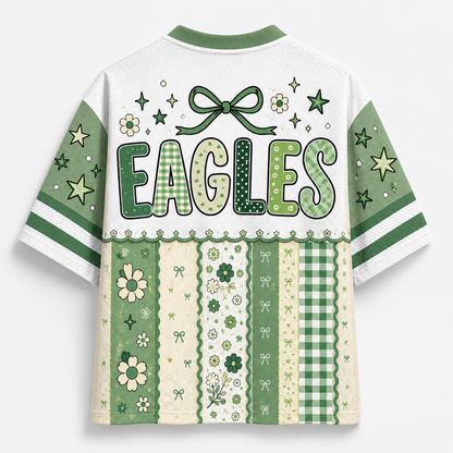 Chaotic Club Retro Floral Mascot Vintage Wildflower Mesh Jersey