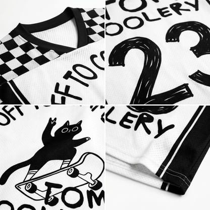 ChaoticClub Skater Cat Toomfoolery Mesh Jersey