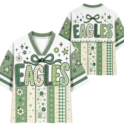 Chaotic Club Retro Floral Mascot Vintage Wildflower Mesh Jersey
