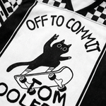 ChaoticClub Skater Cat Toomfoolery Mesh Jersey