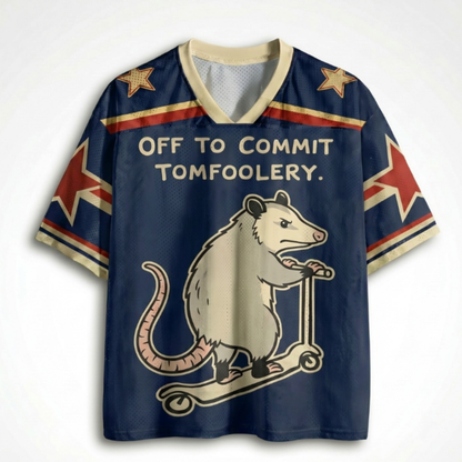 ChaoticClub Off To Commit Tomfoolery Opossum Mesh Jersey