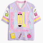 ChaoticClub School Mascot Personalized Mesh Jersey