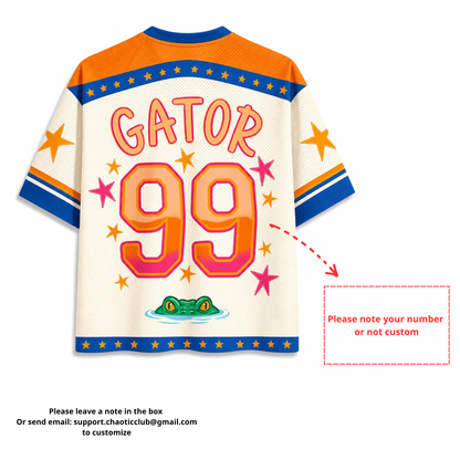 ChaoticClub Gator Hotter Than A Hoochie Coochie Mesh Jersey