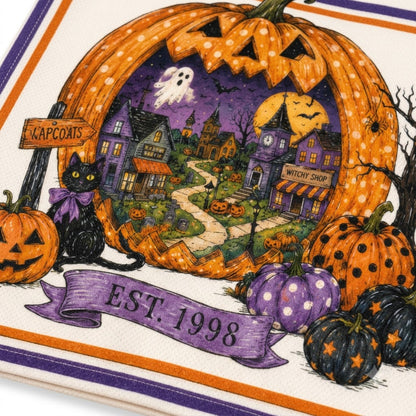 Chaotic Club Purple Halloweentown Trendy Fall Long Sleeve Jersey