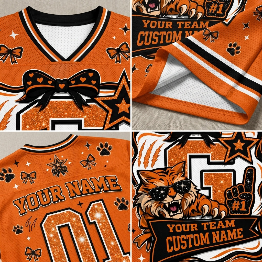 Chaotic Club Personalized School Spirit Mascot Mesh Jersey