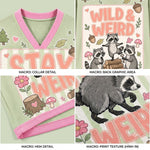 Chaotic Club Seattle WA Raccoon King Jimothy Mesh Jersey