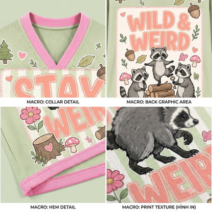 Chaotic Club Seattle WA Raccoon King Jimothy Mesh Jersey