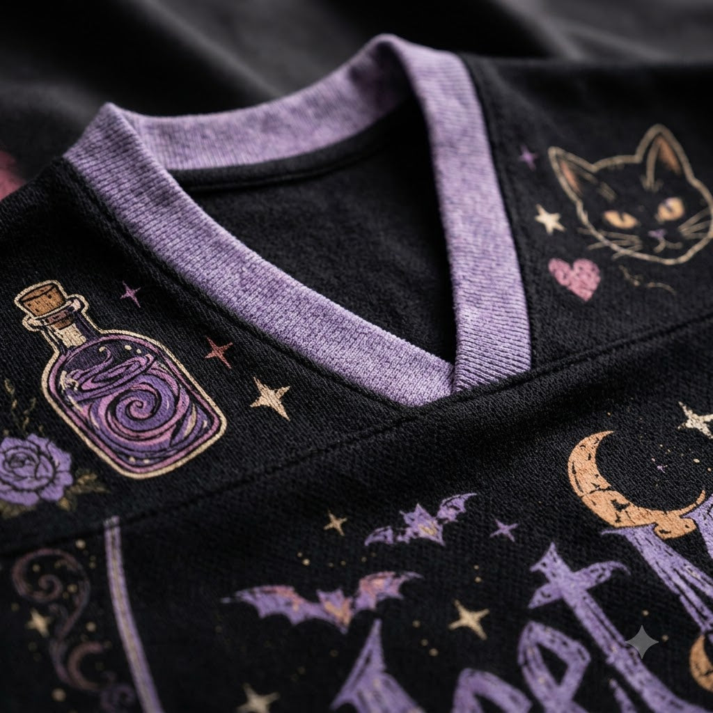 Chaotic Club Meet Me At Salem Halloween Long Sleeve Jersey