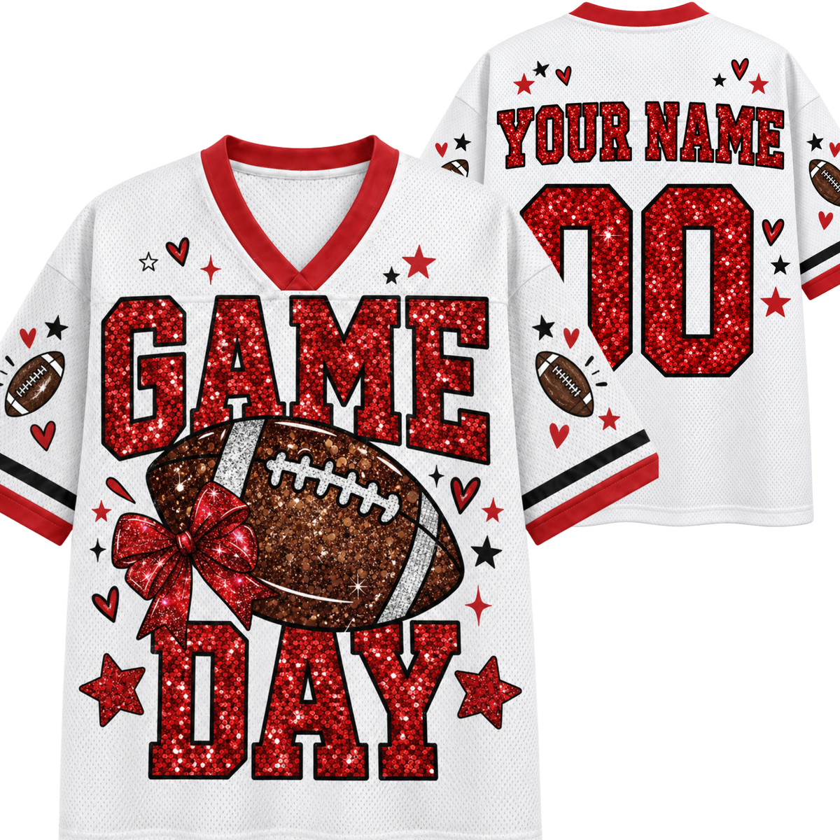 Chaotic Club Personalized Football Season Mesh Jersey