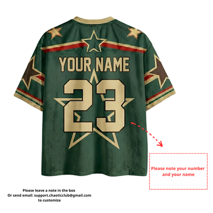 ChaoticClub Personalized Off To Commit Tomfoolery Mesh Jersey