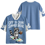 ChaoticClub Off To Join Break Summer Raccoon Mesh Jersey