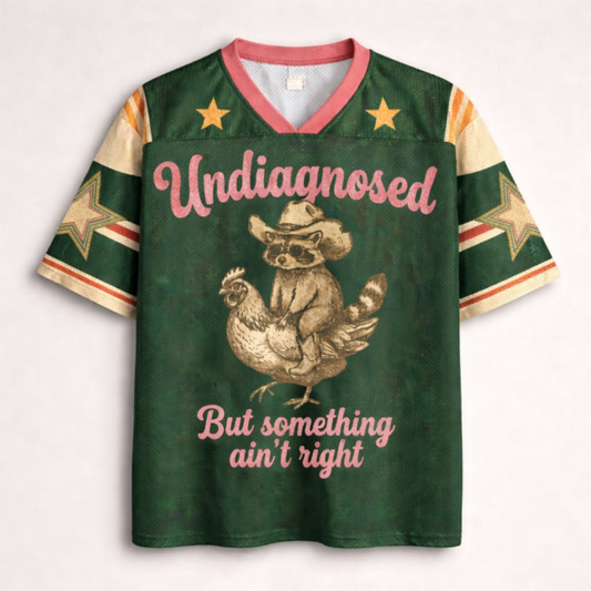 ChaoticClub Undiagnosed Raccoon Mesh Jersey
