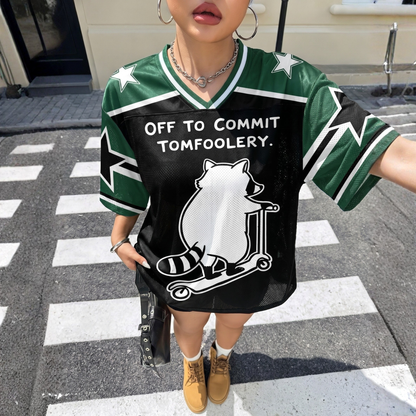 ChaoticClub Off To Commit Tomfoolery Mesh Jersey