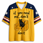 ChaoticClub If You Need Me Don’t Cat Meme Mesh Jersey