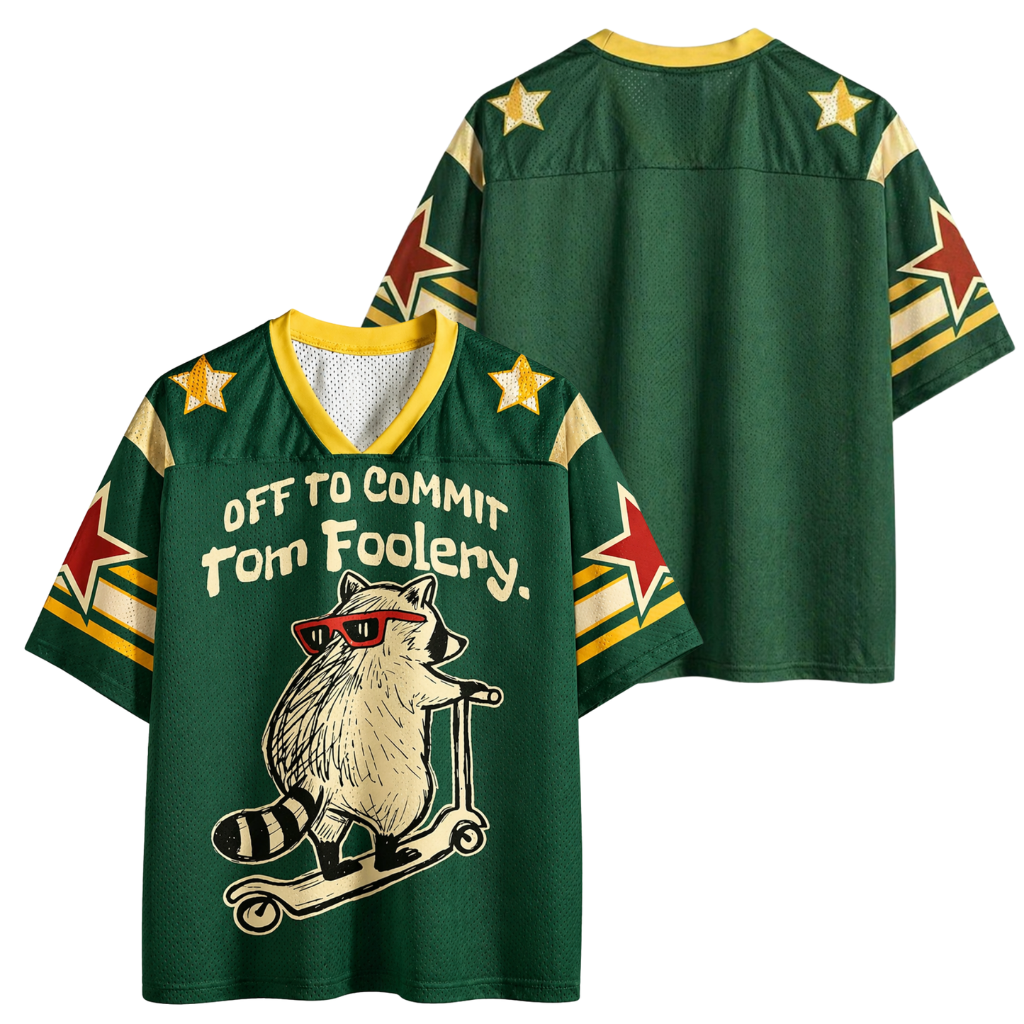 ChaoticClub Off To Commit Tomfoolery Mesh Jersey