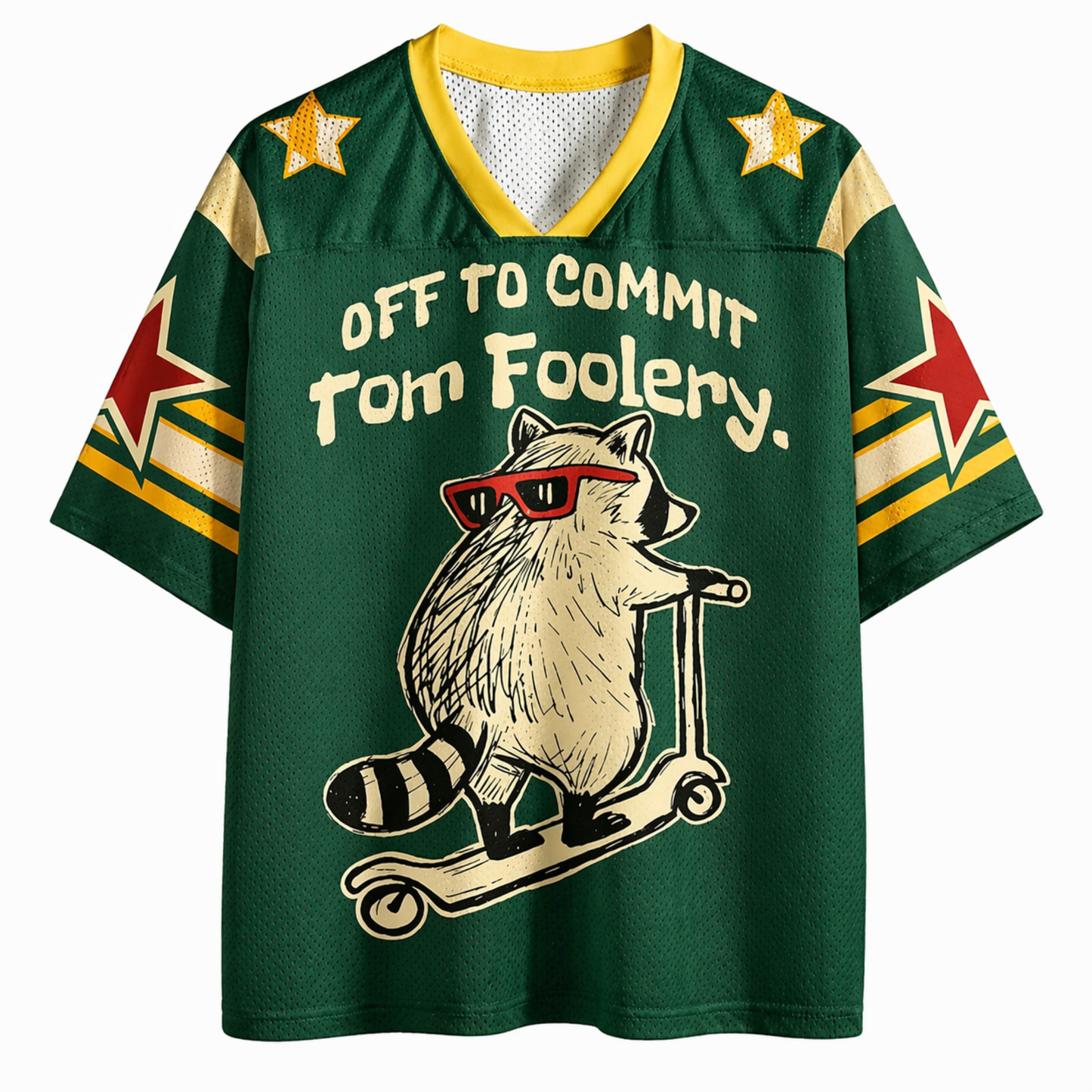 ChaoticClub Off To Commit Tomfoolery Mesh Jersey