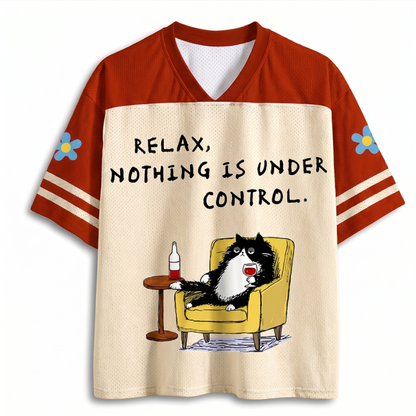 ChaoticClub Relax Nothing Is Under Control Mesh Jersey