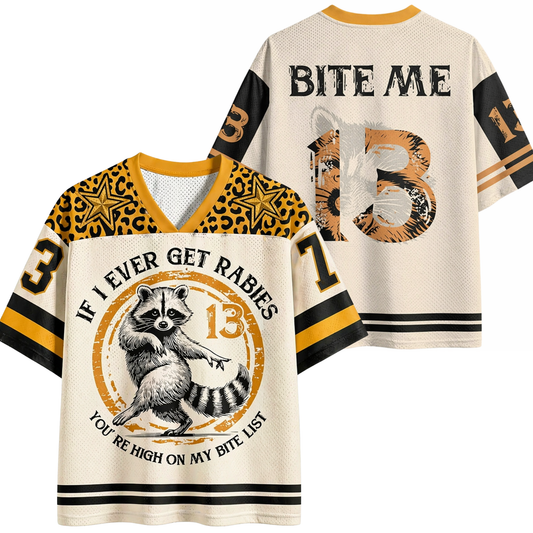 ChaoticClub If I Ever Get Rabies Mesh Jersey