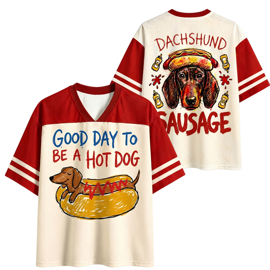 ChaoticClub Good Day To Be A Hot Dog Mesh Jersey