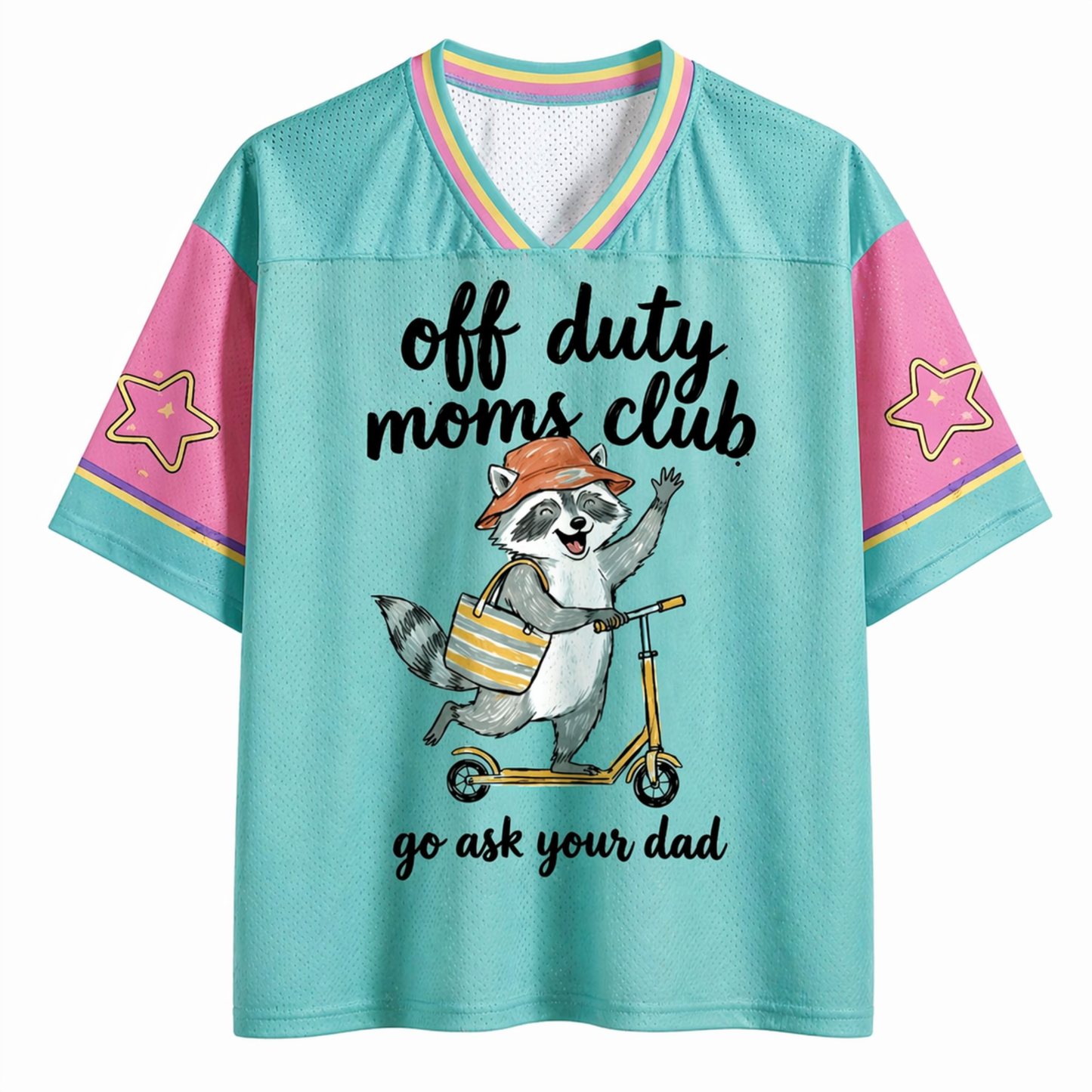 ChaoticClub Off Duty Moms Club Mesh Jersey