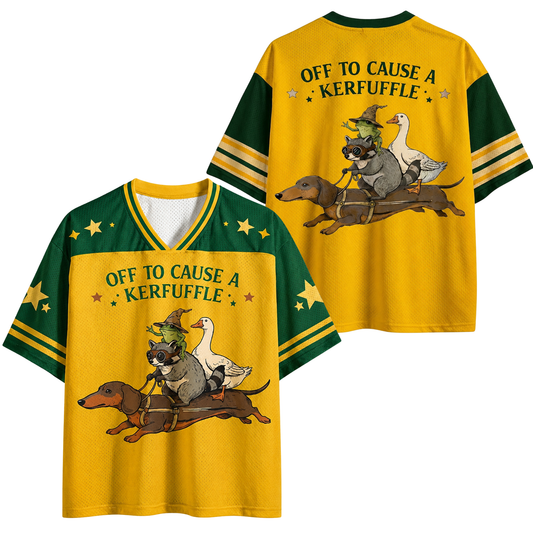 ChaoticClub Off To Cause A Kerfuffle Mesh Jersey