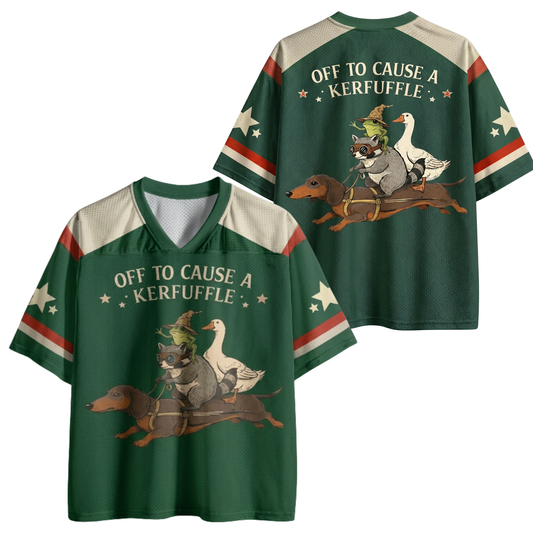 ChaoticClub Off To Cause A Kerfuffle Mesh Jersey