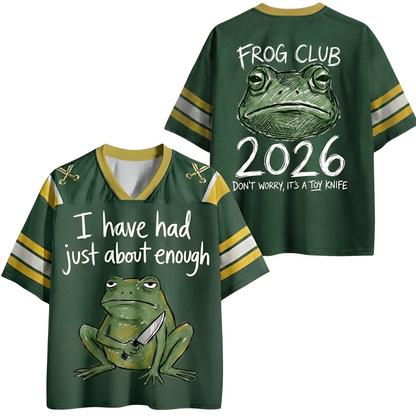ChaoticClub I’ve Had Enough Frog Mesh Jersey