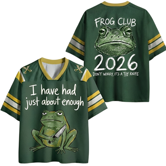 ChaoticClub I’ve Had Enough Frog Mesh Jersey