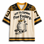 ChaoticClub Off To Commit Tomfoolery Leopard Mesh Jersey