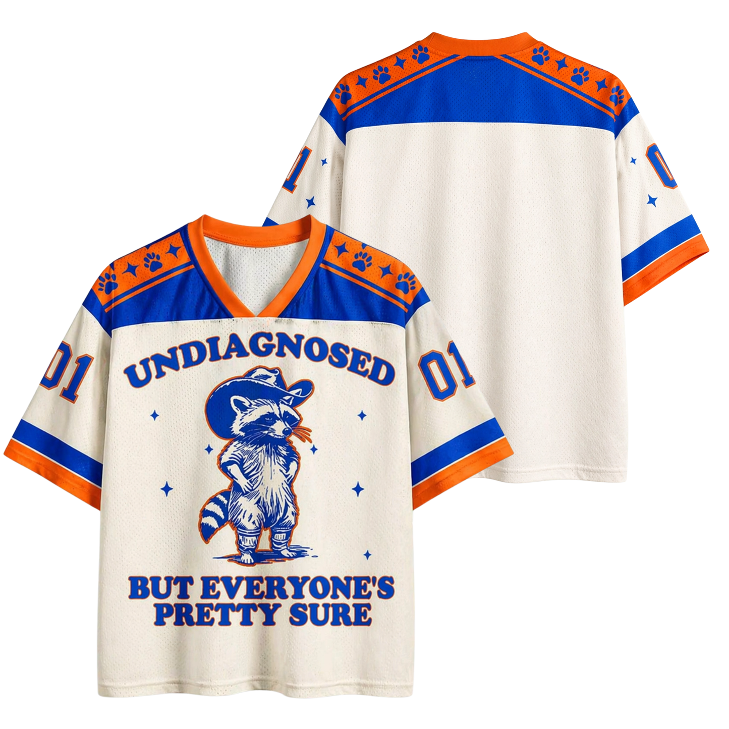 ChaoticClub Undiagnosed Raccoon Mesh Jersey