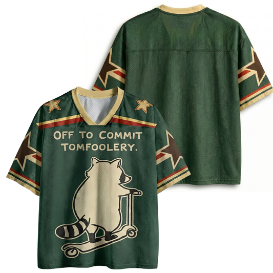 ChaoticClub Off To Commit Tomfoolery Mesh Jersey