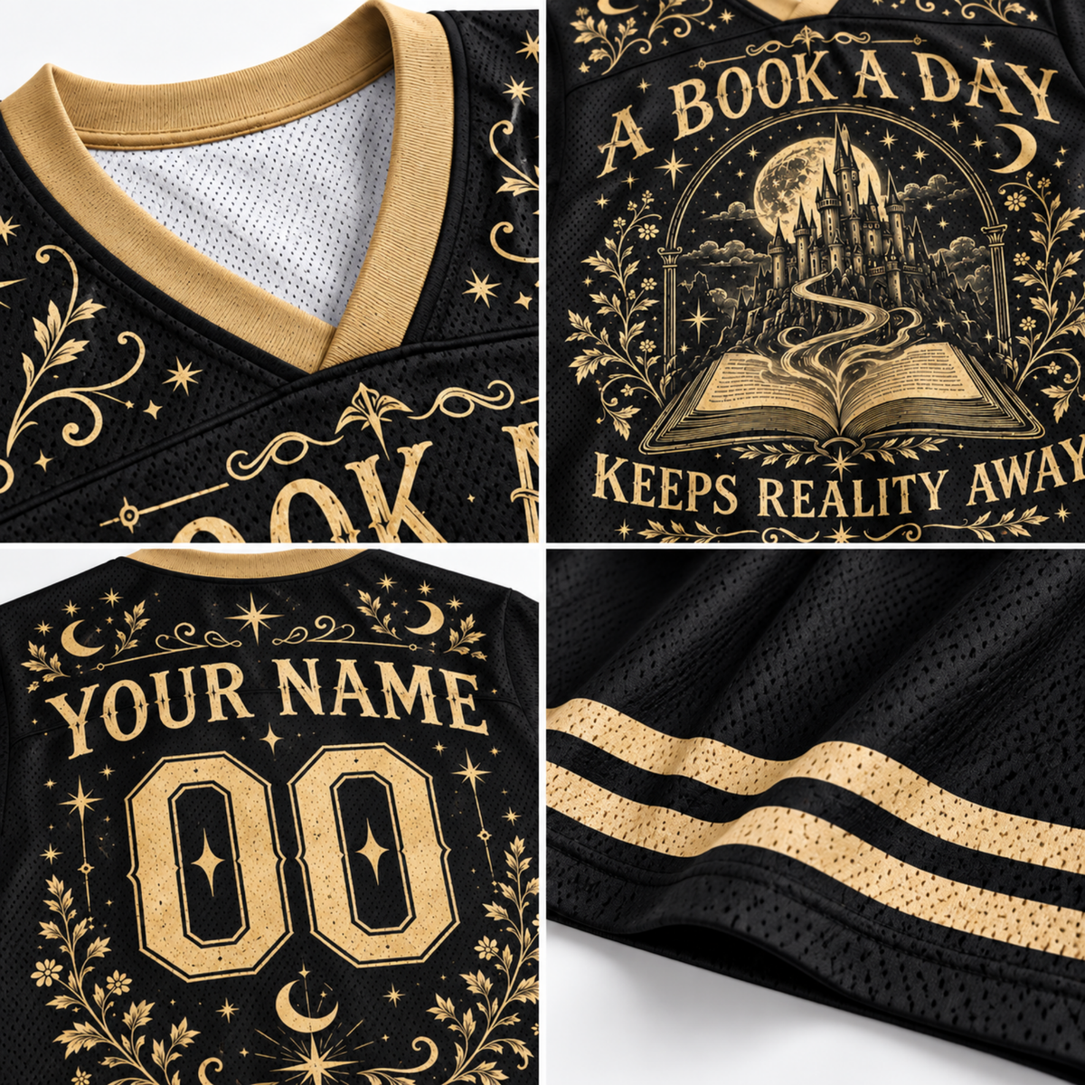 Chaotic Club A Book A Day Fantasy Mesh Jersey
