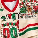 Chaotic Club Custom All About Christmas Prevention Mesh Jersey