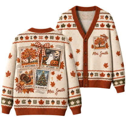 Chaotic Club Custom Ber Months Cardigan