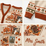 Chaotic Club Custom Ber Months Cardigan