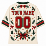 Chaotic Club Custom Bubblegum Reindeer Christmas Mesh Jersey